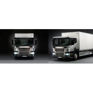 Kamera cofania Scania monitor 7" kpl. system solówka zabudowa