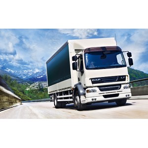 Kamera cofania DAF monitor 7" kpl. system solówka zabudowa